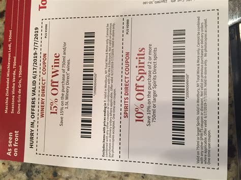 Wine & Spirit Discounts .